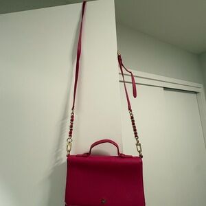 Tory Burch Vibrant Pink Crossbody Bag
